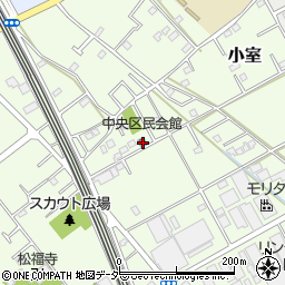埼玉県北足立郡伊奈町小室7188周辺の地図