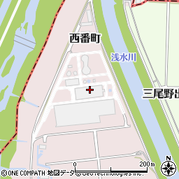 環境衛生センター周辺の地図