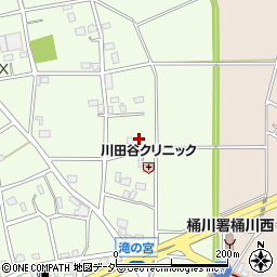 埼玉県桶川市川田谷3530周辺の地図