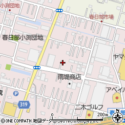 埼玉県春日部市小渕283周辺の地図