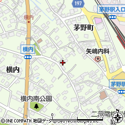 長野県茅野市ちの横内3353周辺の地図