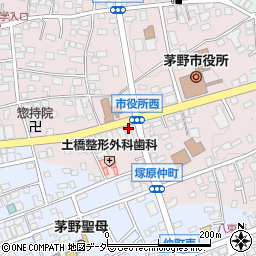 目利きの銀次 茅野市役所前店周辺の地図