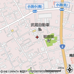 埼玉県春日部市小渕1177周辺の地図