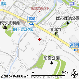 藤森建築周辺の地図