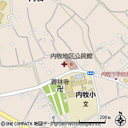 埼玉県春日部市内牧4397周辺の地図