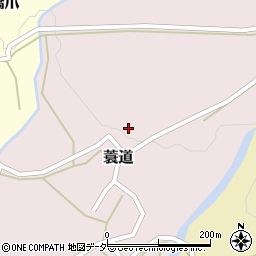 福井県大野市蓑道33周辺の地図