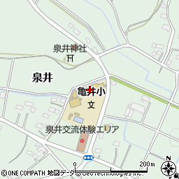 鳩山町立亀井小学校周辺の地図
