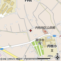 埼玉県春日部市内牧4393周辺の地図