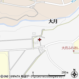 福井県大野市大月4周辺の地図