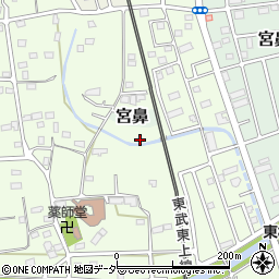 埼玉県東松山市毛塚998-1周辺の地図