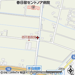 埼玉県春日部市不動院野1035周辺の地図