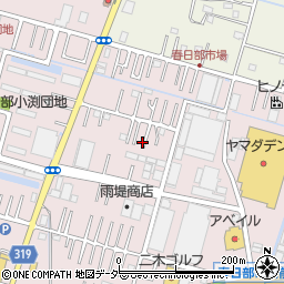 埼玉県春日部市小渕320-6周辺の地図