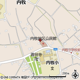 埼玉県春日部市内牧4398周辺の地図