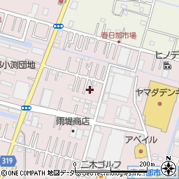 埼玉県春日部市小渕319周辺の地図