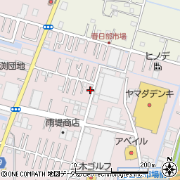 埼玉県春日部市小渕318周辺の地図