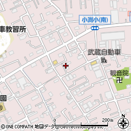埼玉県春日部市小渕1196周辺の地図