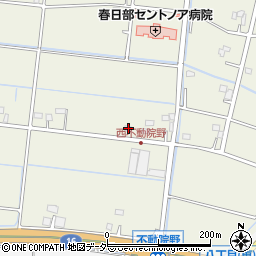 埼玉県春日部市不動院野1045周辺の地図
