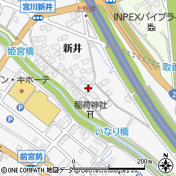 長野県茅野市宮川新井1744-1周辺の地図