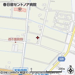埼玉県春日部市不動院野913周辺の地図