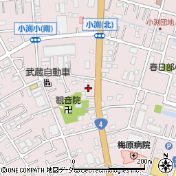 株式会社武蔵自動車周辺の地図