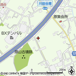 埼玉県桶川市川田谷7362周辺の地図
