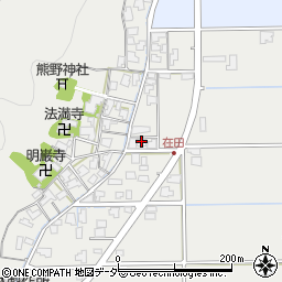 福井県福井市在田町5周辺の地図
