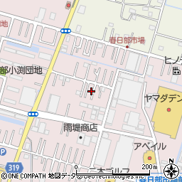 埼玉県春日部市小渕320-5周辺の地図