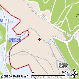 埼玉県東松山市岩殿208周辺の地図