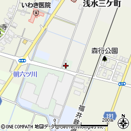 福井県福井市浅水二日町144-1周辺の地図