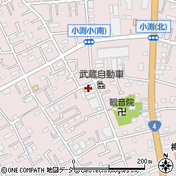埼玉県春日部市小渕1181周辺の地図
