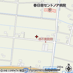 埼玉県春日部市不動院野1048周辺の地図