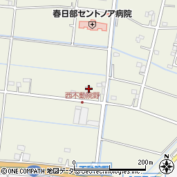 埼玉県春日部市不動院野1038周辺の地図
