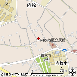 埼玉県春日部市内牧4390周辺の地図