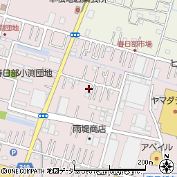 埼玉県春日部市小渕322周辺の地図