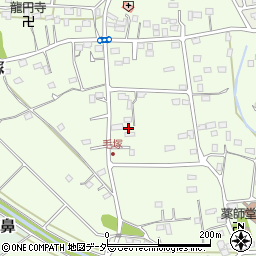 埼玉県東松山市毛塚857周辺の地図