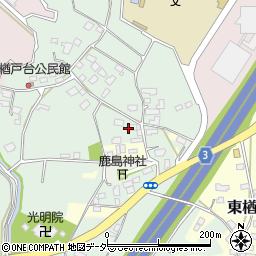 茨城県つくばみらい市西楢戸750周辺の地図