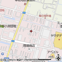 埼玉県春日部市小渕321-1周辺の地図