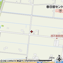 埼玉県春日部市不動院野1062周辺の地図
