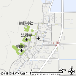 福井県福井市在田町6周辺の地図