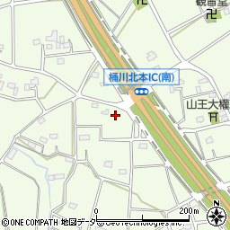 埼玉県桶川市川田谷4686周辺の地図