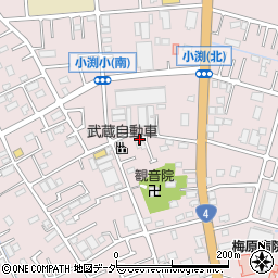 埼玉県春日部市小渕1155周辺の地図