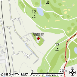 徳昌院周辺の地図