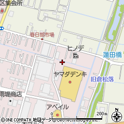 埼玉県春日部市小渕340周辺の地図