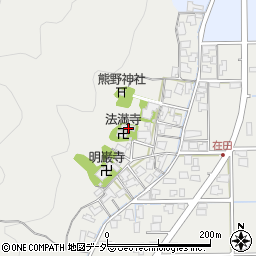 福井県福井市在田町6-22周辺の地図