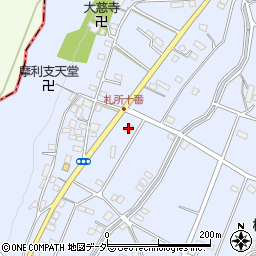 ローソン秩父横瀬町店周辺の地図