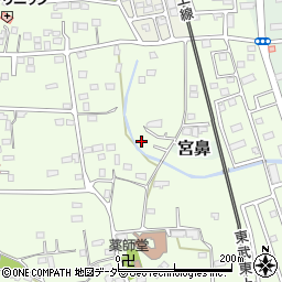 埼玉県東松山市毛塚1021-1周辺の地図