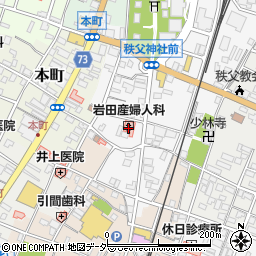 岩田産婦人科医院周辺の地図