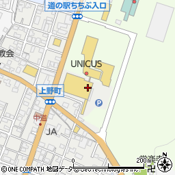 三愛メガネ・コンタクト　ウニクス店周辺の地図