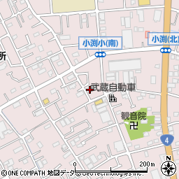 埼玉県春日部市小渕1182周辺の地図