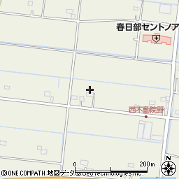 埼玉県春日部市不動院野1057周辺の地図